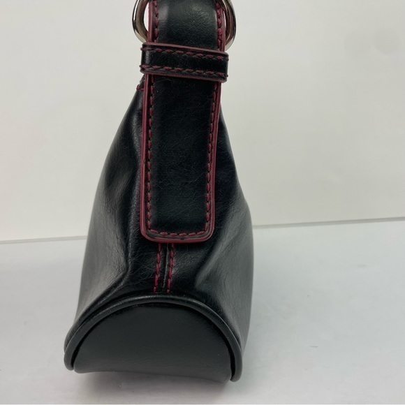 Nine West Black M Initial‎ Monogram Y2K Shoulder Bag - Picture 6 of 16